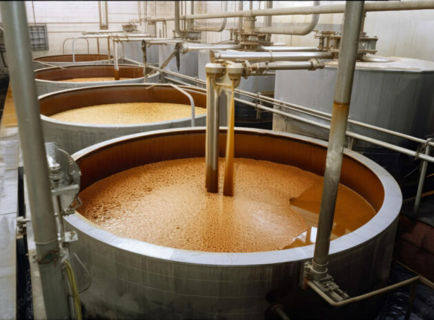molasses filling tank