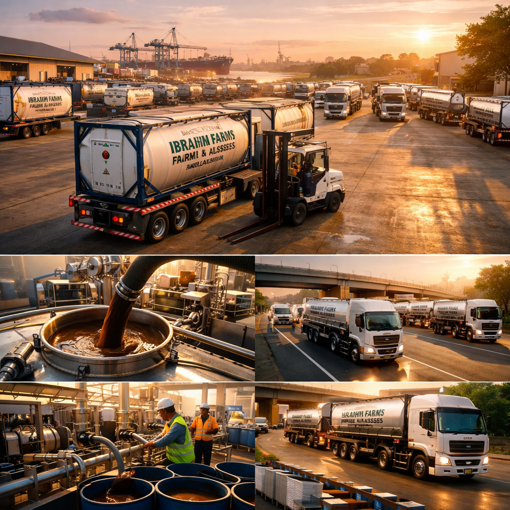 Buy black molasses in Malaysia – Ibrahim Farms premium bulk molasses exporter from Pakistan